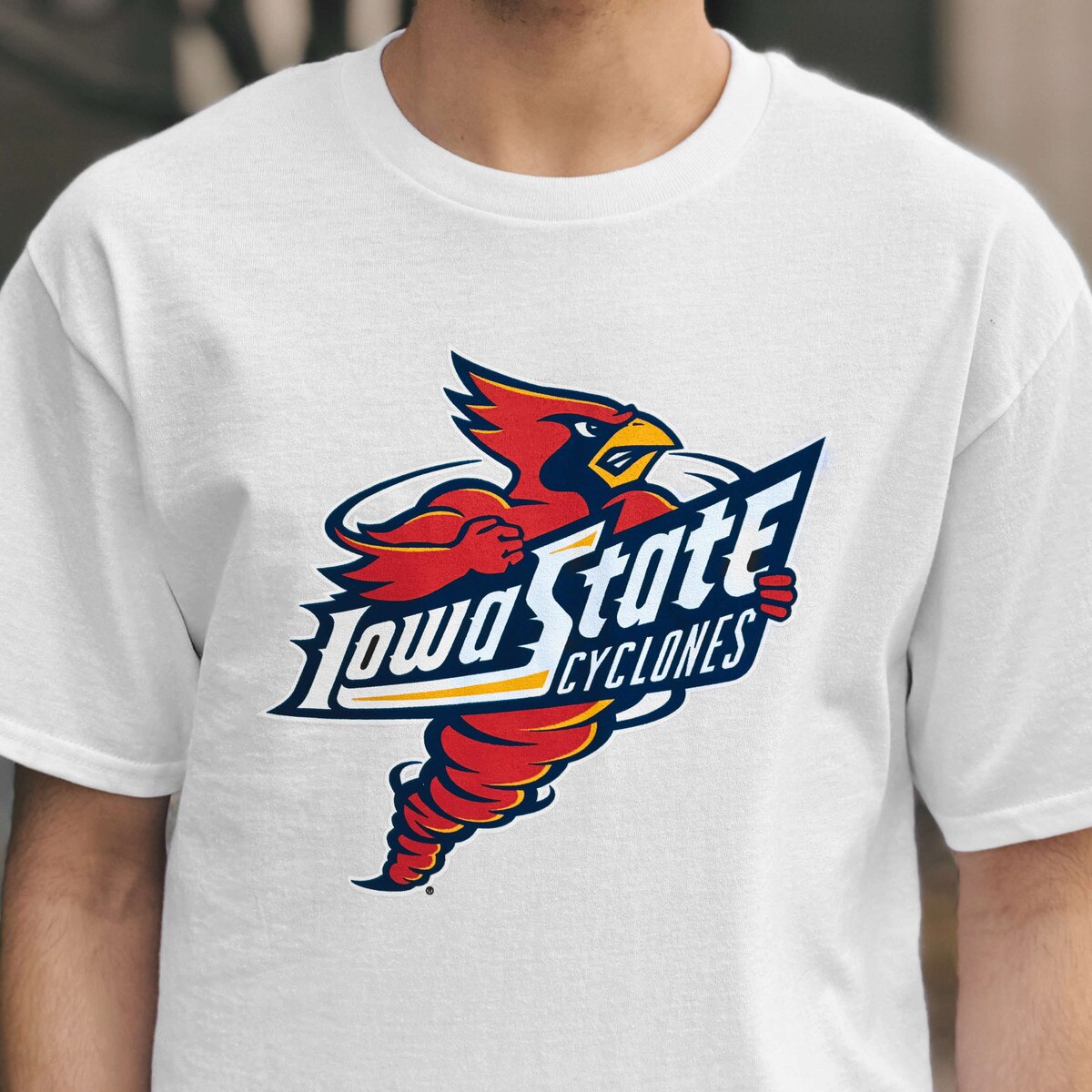 Champion® Spirit Collection Vintage Punching Cy White T-Shirt